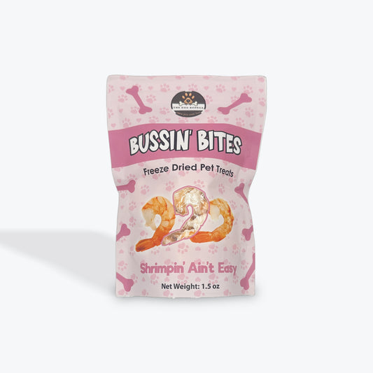 Freeze Dried Dog & Cat Treats – Single Ingredient, High Protein, Grain Free | Natural Cat & Dog Training Snacks, Human-Grade Shrimp